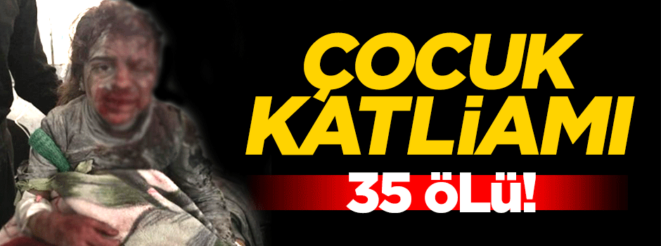 Rusya Halep'te katliam yaptı: 35 ölü!