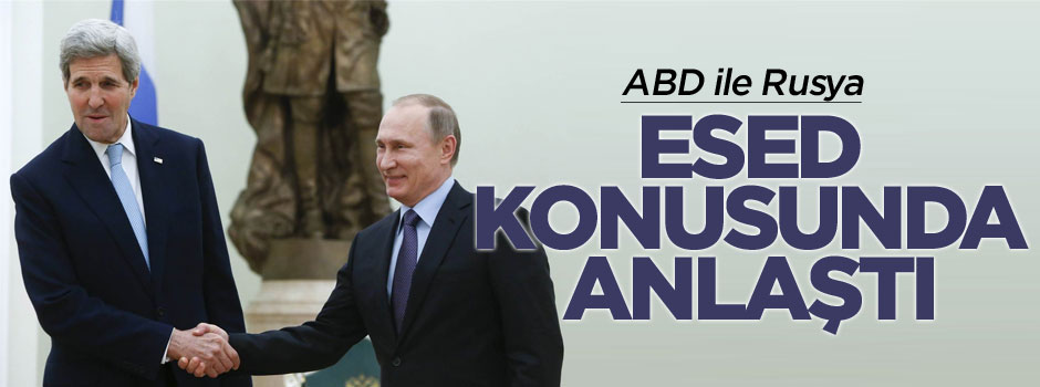 Rusya ile ABD, Beşşar Esed konusunda anlaştı