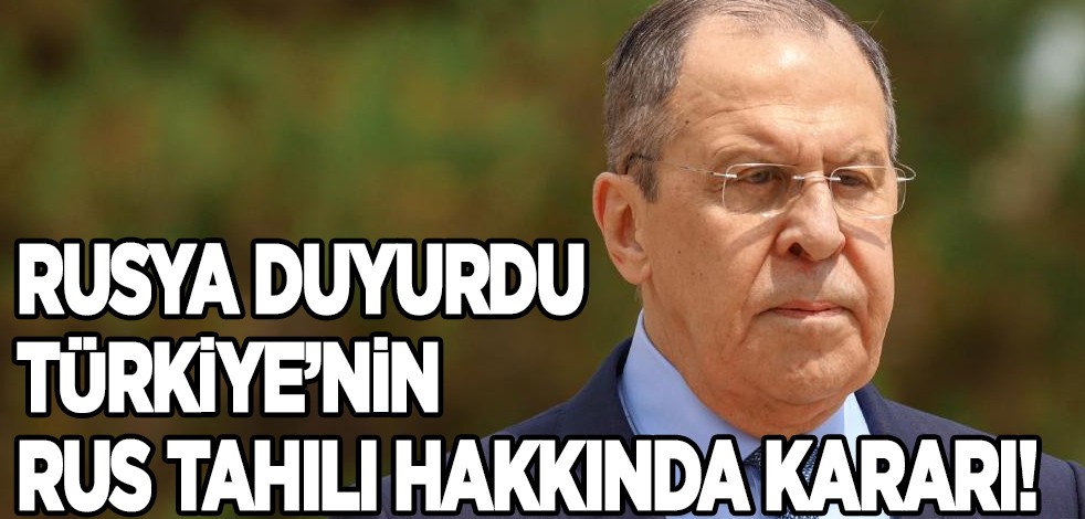 Rusya ilk kez duyurdu: Türkiye, Rus tahılı hakkında kararı verdi! İhtiyacı olan ülkelere gönderilsin