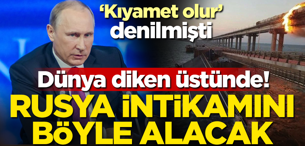 Rusya intikamını böyle alacak! Dünya diken üstünde
