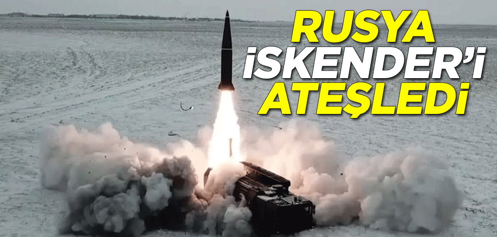 Rusya, İskender-M balistik füzesini ateşledi