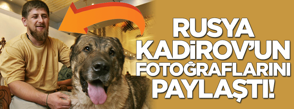 Rusya kukla Kadirov'un fotoğraflarını yayınladı