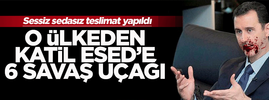 Rusya, 'Katil Esed'e 6 savaş uçağı sattı