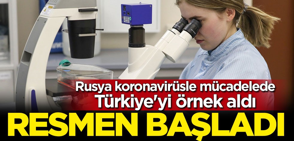 Rusya koronavirüsle mücadelede Türkiye'nin uyguladığı yönteme başvurdu
