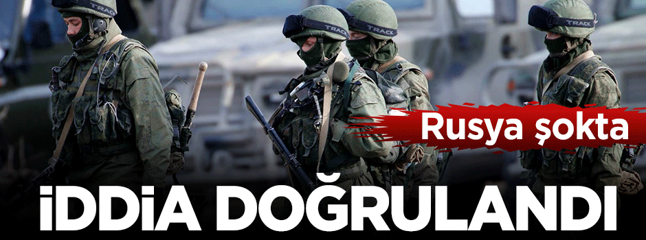 Rusya, muhaliflerin iddiasını doğruladı!