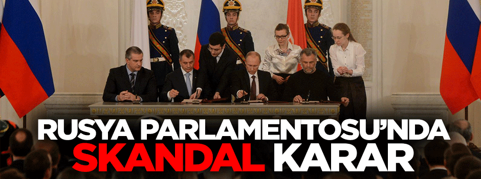 Rusya Parlamentosu'nda skandal 'soykırım' kararı