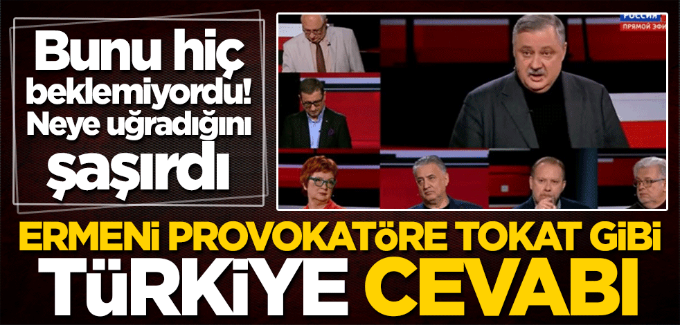 "Rusya PKK ile işbirliği yapmalı" diyen Ermeni provokatöre Rus akademisyenden tokat gibi cevap