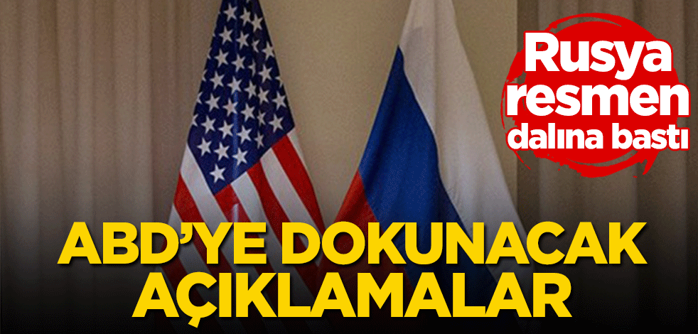 Rusya resmen dalına bastı! ABD bu açıklamalara ne diyecek?