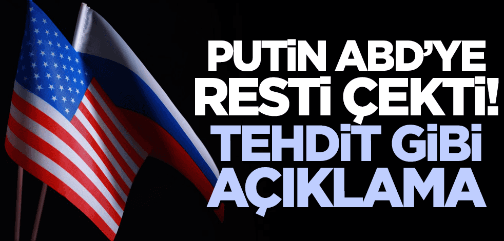 Rusya resti çekti! Tehdit gibi açıklama