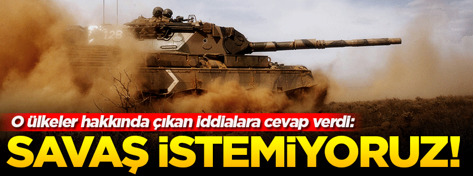 Rusya: Savaş istemiyoruz!