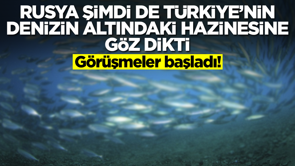Rusya şimdi de Türkiye'nin denizin altındaki hazinesine göz dikti: Görüşmeler başladı