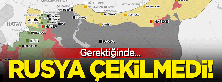 Rusya, Suriye'den 'çekilmedi'