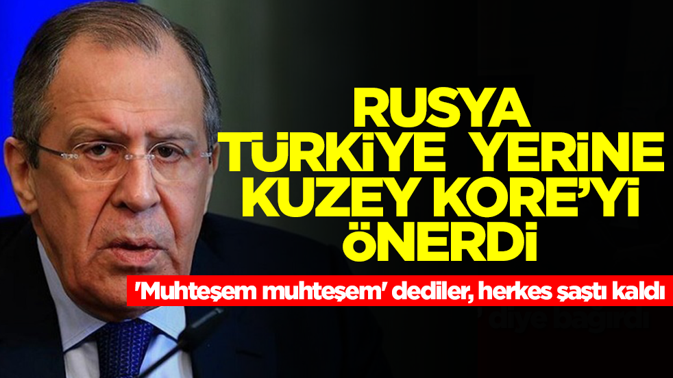 Rusya Türkiye yerine Kuzey Kore'yi önerdi! 'Muhteşem muhteşem' dediler, herkes şaştı kaldı