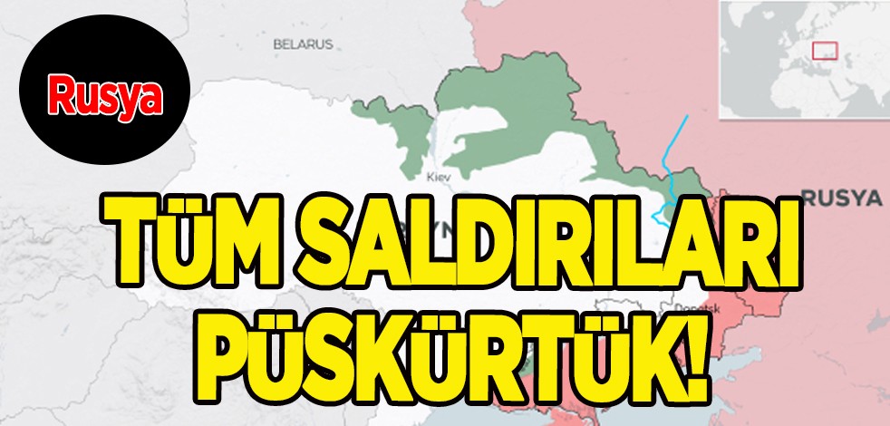 Rusya: Ukrayna o bölgeyi seçim yaptı ama tahmini tutmadı! Rus savunma hattını yarmasına izin verilmedi