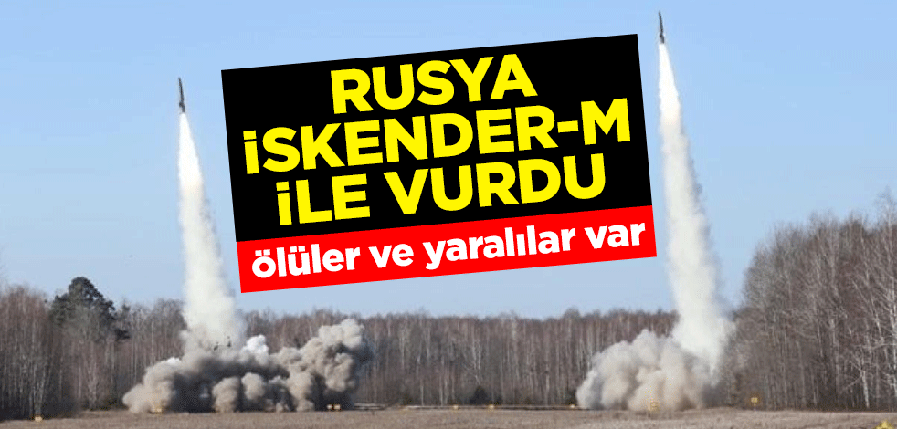 Rusya, Ukrayna'yı İskender-M ile vurdu: 4 ölü, 40 yaralı