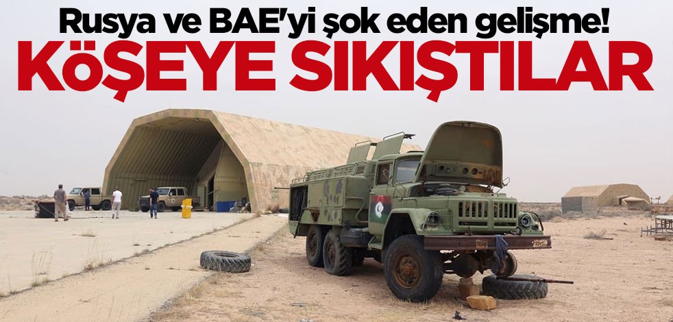 Rusya ve BAE'ye büyük şok! Köşeye sıkıştılar