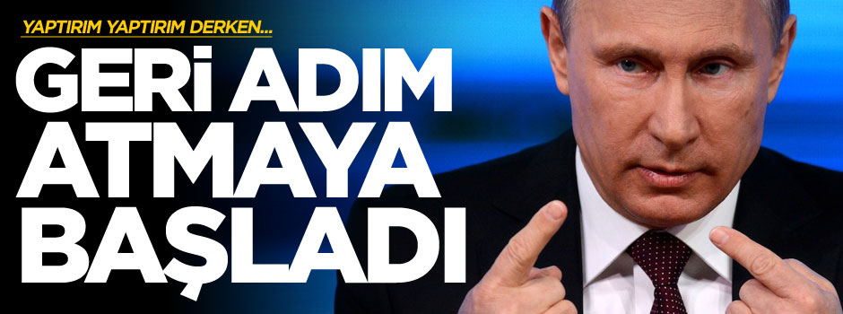 "Rusya yaptırımda geri adım atmaya başladı"