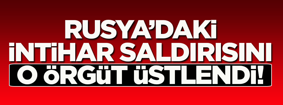 Rusya'da 1 polisin öldüğü intihar saldırısını DAEŞ üstlendi