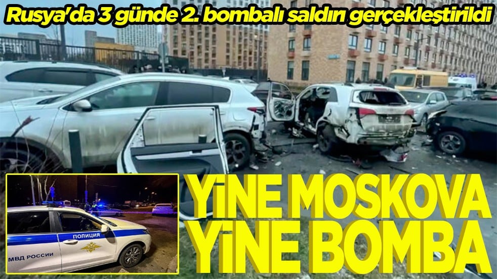 Rusya'da 3 günde 2. bombalı saldırı gerçekleştirildi Yine Moskova Yine bomba