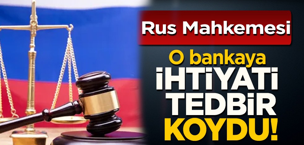 Rusya'da bir mahkeme, Alman bankasına ihtiyati tedbir koydu! Kimse bunu beklemiyordu, gündem oldu