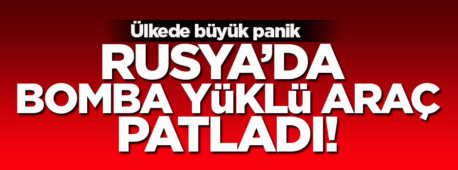 Rusya'da cami yakınında patlama