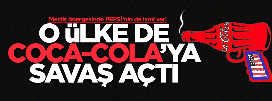 Rusya'da Coca-Cola ve Pepsi'ye ambargo önerisi