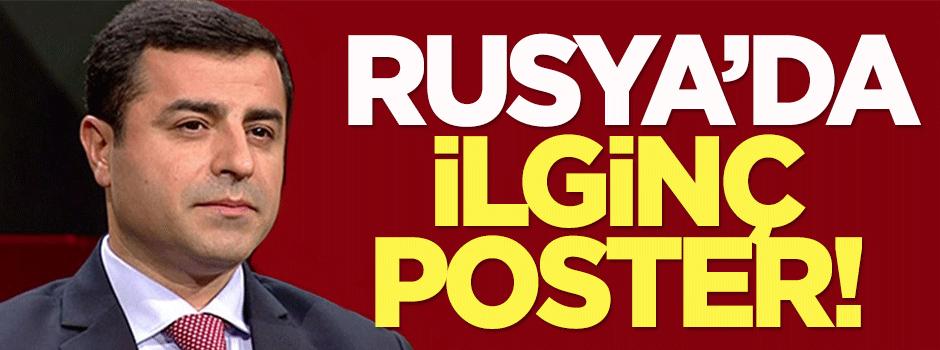 Rusya'da ilginç poster!