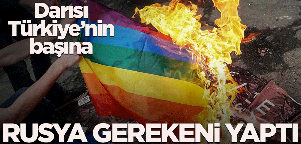Rusya'da LGBT'nin tüm hareketleri yasaklandı! Darısı Türkiye'nin başına