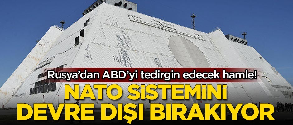 Rusya'dan ABD'ye gözdağı! NATO sistemini devre dışı bırakacak