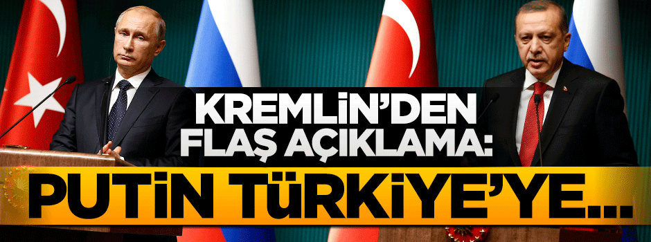 Rusya'dan açıklama: Putin Türkiye'yi ziyaret edebilir