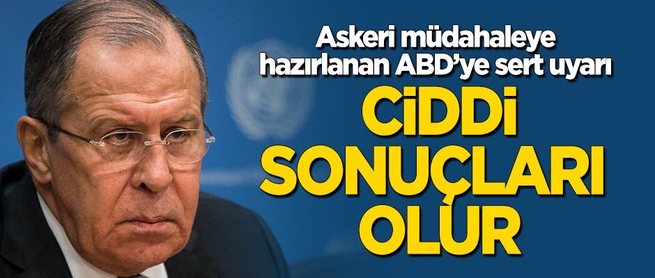 Rusya'dan askeri müdahaleye hazırlanan ABD'ye 'Venezuela' uyarısı!