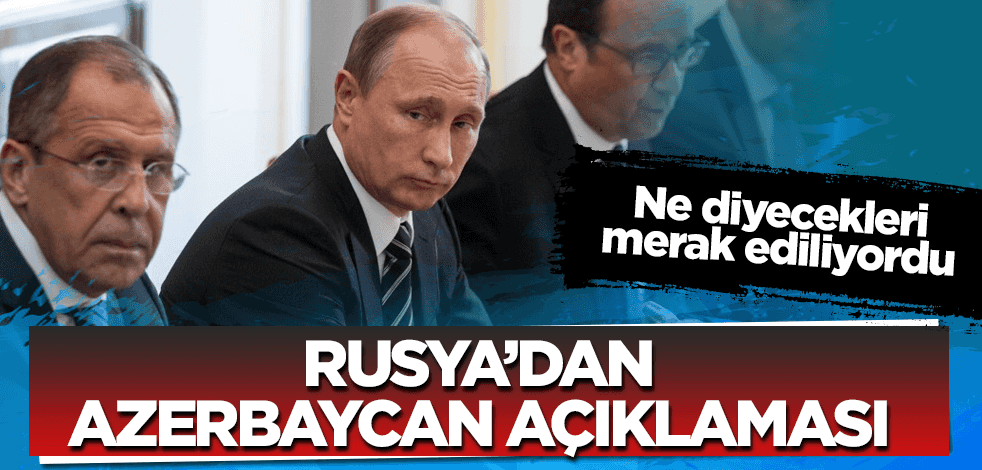 Rusya'dan Azerbaycan'a Ermenistan telefonu: Endişeliyiz