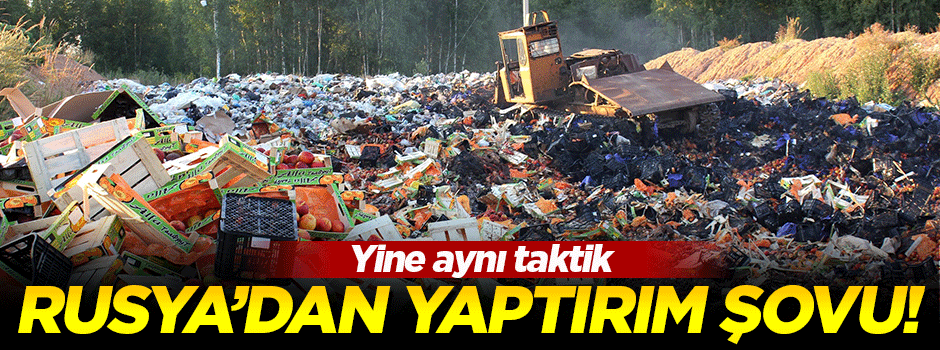 Rusya'dan bir yaptırım şovu daha!