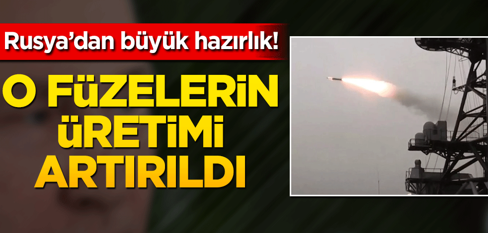 Rusya’dan büyük hazırlık! O füzelerin üretimi arttı