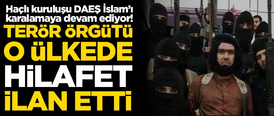 Rusya'dan DAEŞ açıklaması: Terör örgütü o ülkede hilafet ilan etti