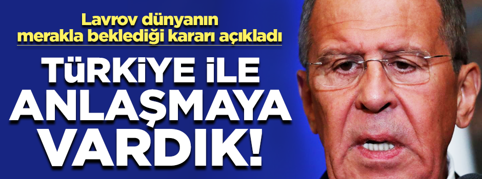 Rusya'dan flaş açıklama: Silahsız bölgenin sınırları için anlaşma sağlandı!