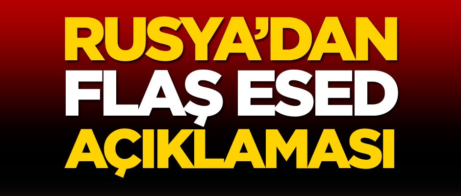 Rusya'dan flaş Esed açıklaması