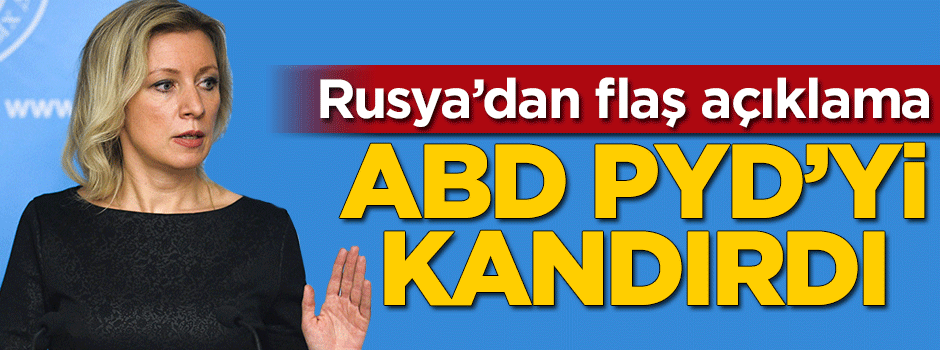 Rusya'dan flaş PYD açıklaması