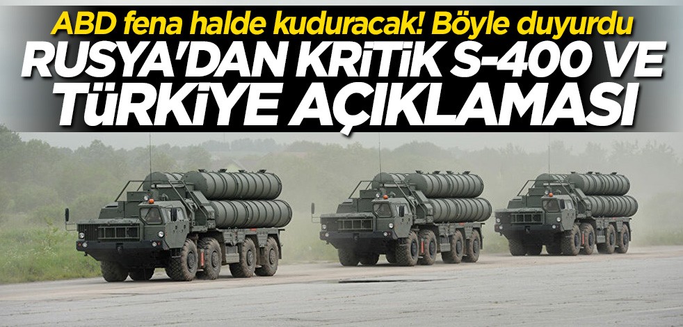 Rusya'dan flaş S-400 ve Türkiye açıklaması: Sona yaklaştık