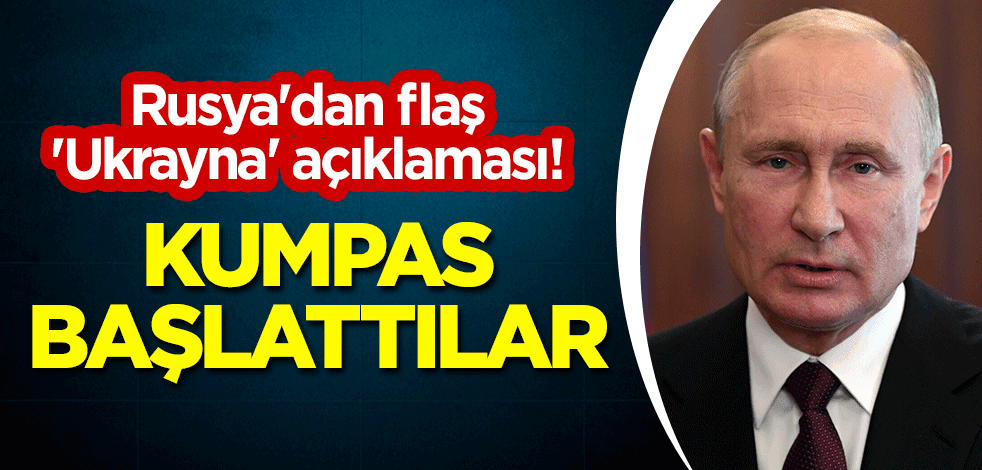 Rusya'dan flaş 'Ukrayna' açıklaması! "Kumpas başlattılar"