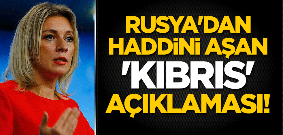 Rusya'dan haddini aşan 'Kıbrıs' açıklaması!