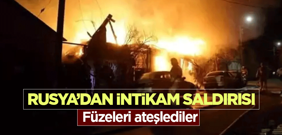 Rusya'dan intikam saldırısı! Çok sayıda ölü var