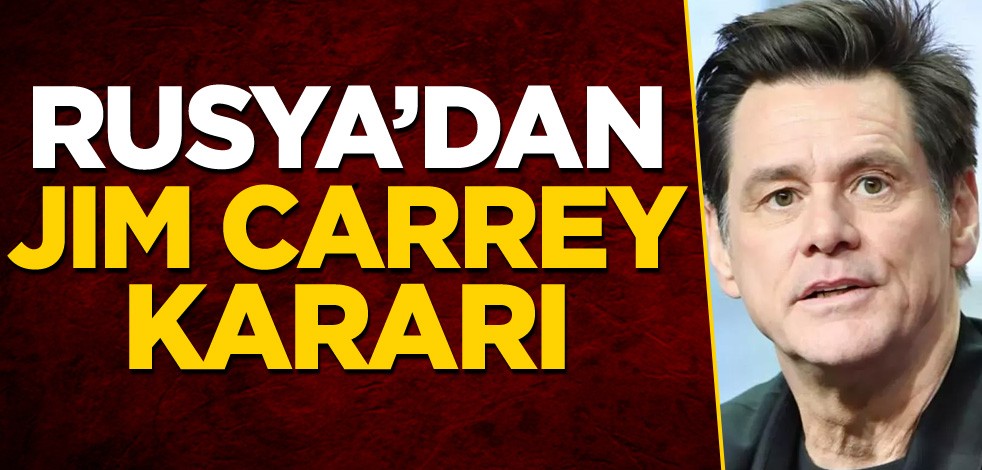 Rusya'dan Jim Carrey kararı