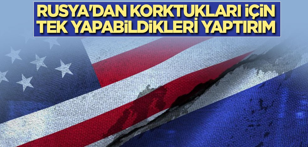 Rusya'dan korktukları için tek yapabildikleri yaptırım