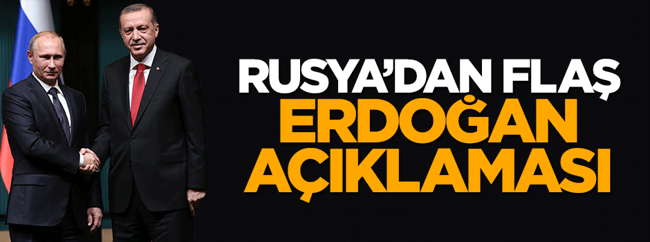 Kremlin Sözcüsü'nden kritik Erdoğan açıklaması