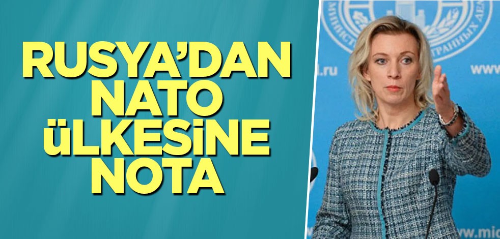 Rusya'dan NATO ülkesine nota