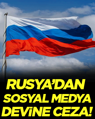 Rusya'dan sosyal medya platformuna dev ceza!