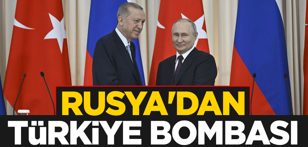 Rusya'dan Türkiye bombası: Proje 2024'te hayata geçirilecek