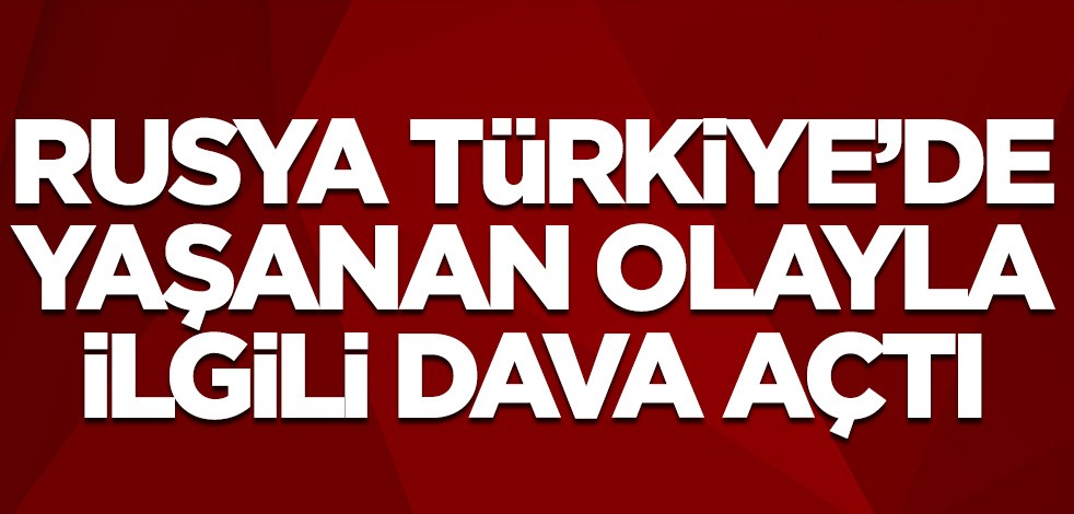 Rusya'dan Türkiye'de batan gemiyle ilgili dava kararı