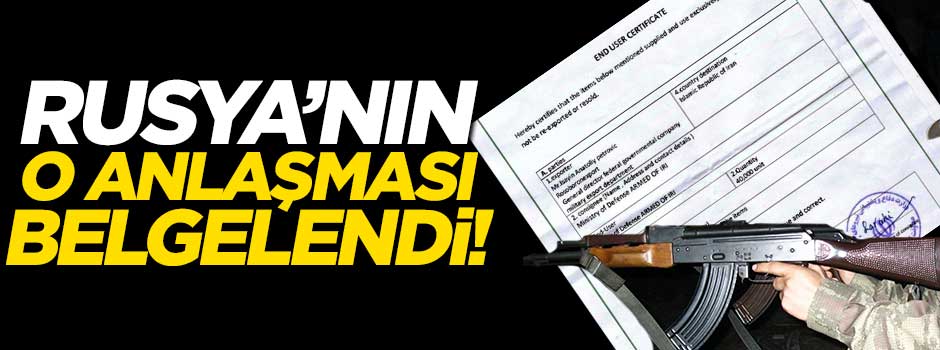 Rusya'nın 40 bin Kaleşnikof anlaşması ortaya çıktı!